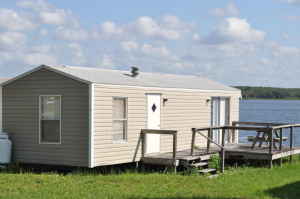 Ocala Lakefront Cabins for Rent at Mill Dam Lake Resort ...